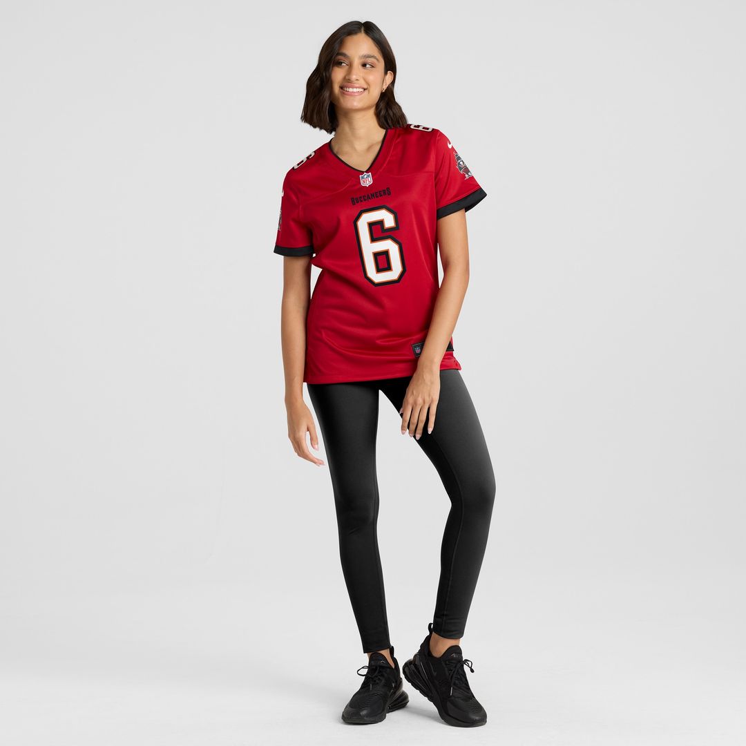 Baker Mayfield Tampa Bay Buccaneers Nike Women's Throwback Game Jersey - Orange