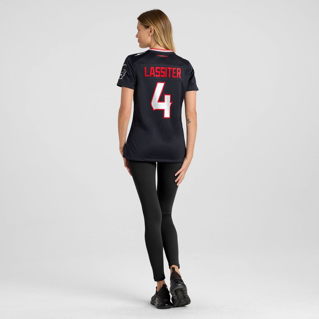 Kamari Lassiter Houston Texans Nike Women's Team Game Jersey -  Navy
