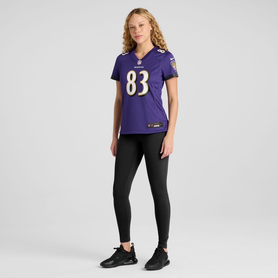 LaJohntay Wester Baltimore Ravens Nike Women's Team Game Jersey -  Purple