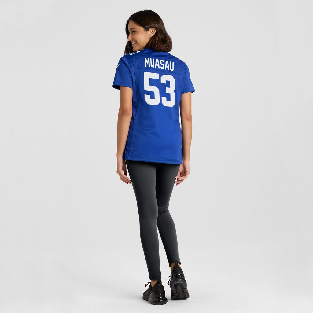 Darius Muasau New York Giants Nike Women's  Game Jersey -  Royal