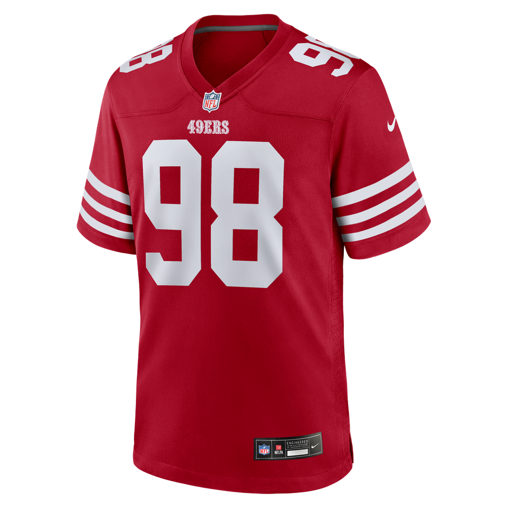 Mykel Williams San Francisco 49ers Nike Game Player Jersey - Scarlet