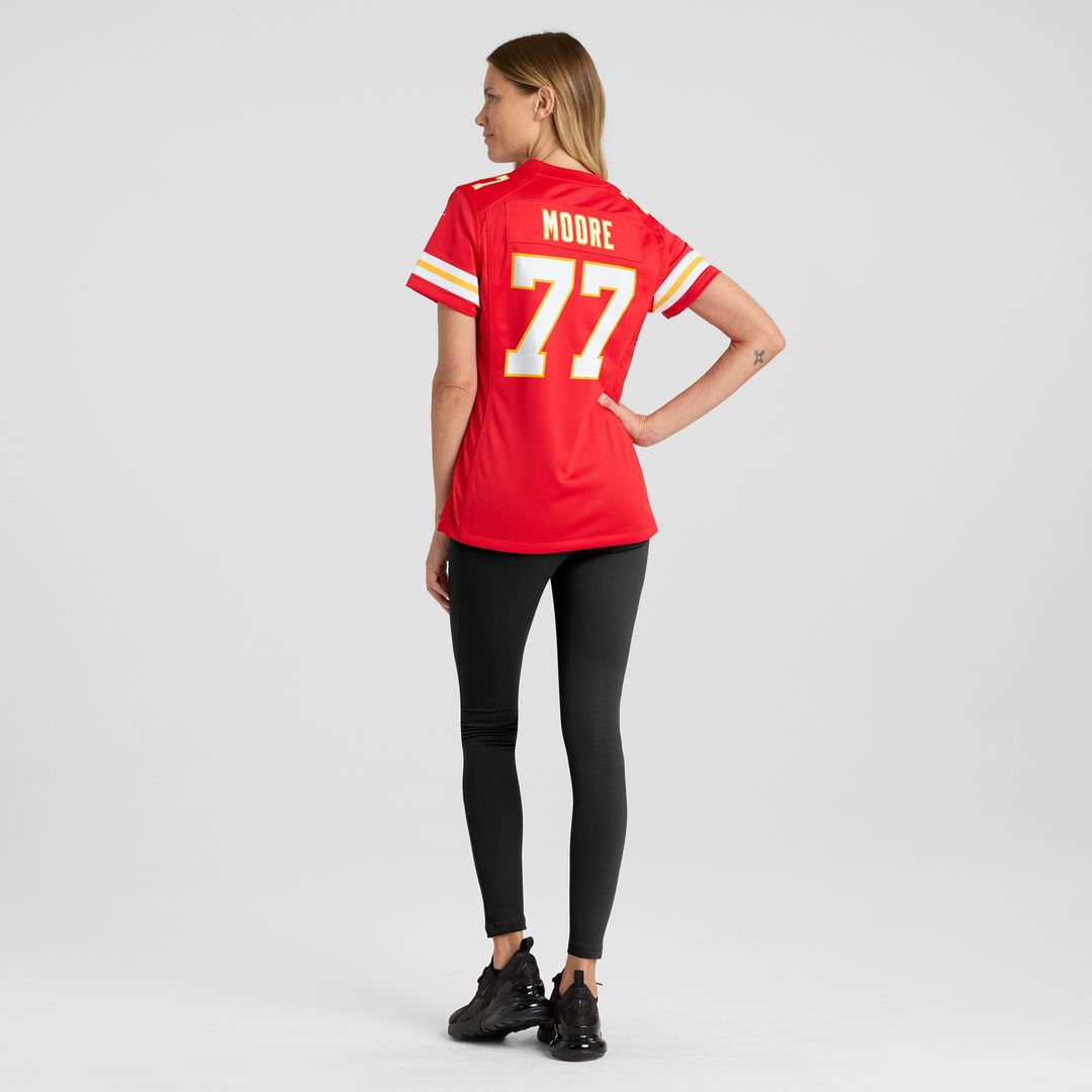 Jaylon Moore Kansas City Chiefs Nike Women's Team Game Jersey -  Red