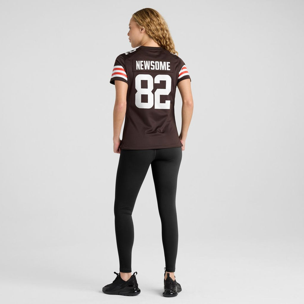 Ozzie Newsome Cleveland Browns Nike Women's Game Retired Player Jersey - Brown