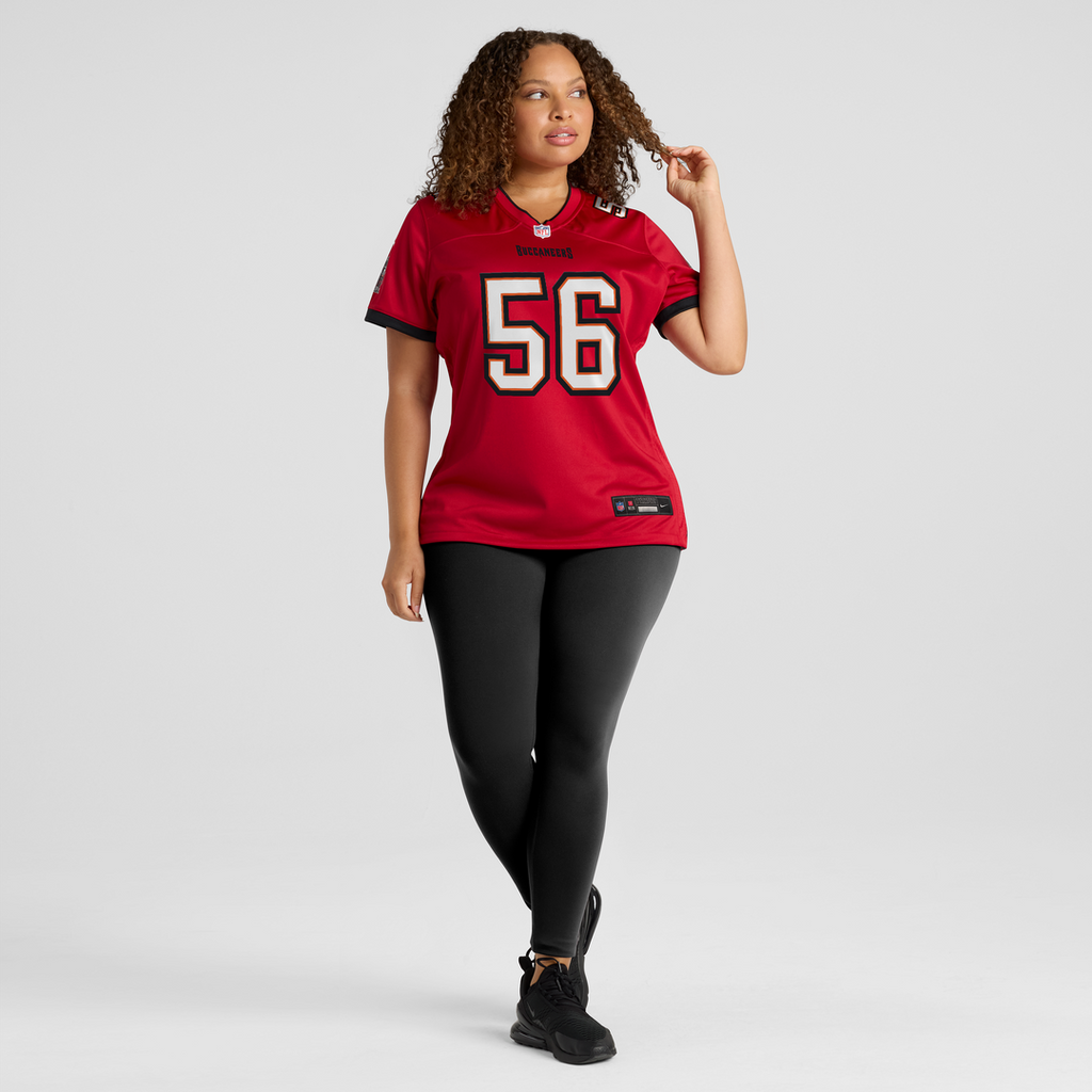 Benton Whitley Tampa Bay Buccaneers Nike Women's Team Game Jersey -  Red