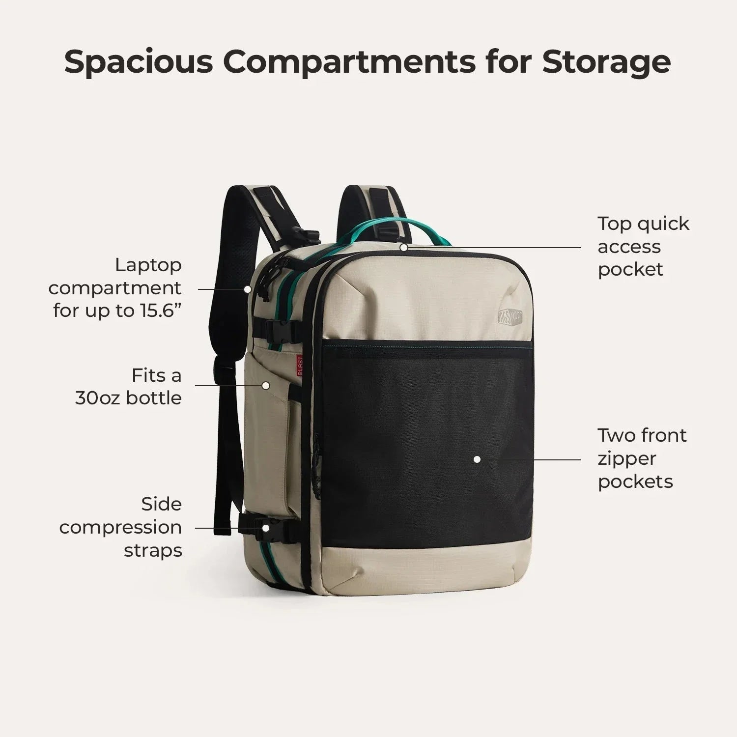 Blast Pro 40L Travel Backpack