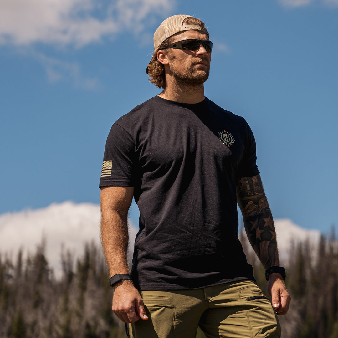Outdoor Emblem Tee (Black)
