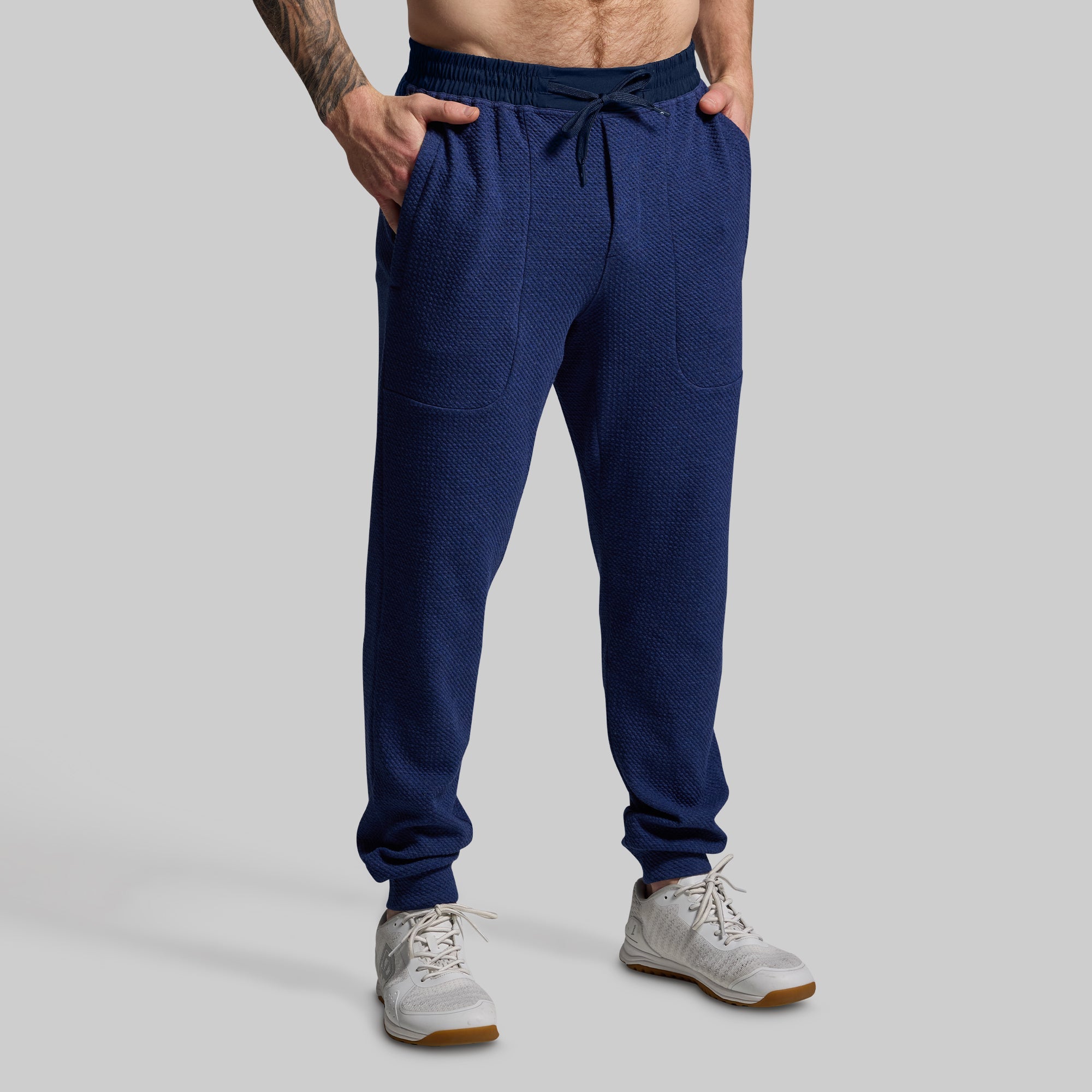 Men's Cloud Jogger (Heather Midnight Blue)