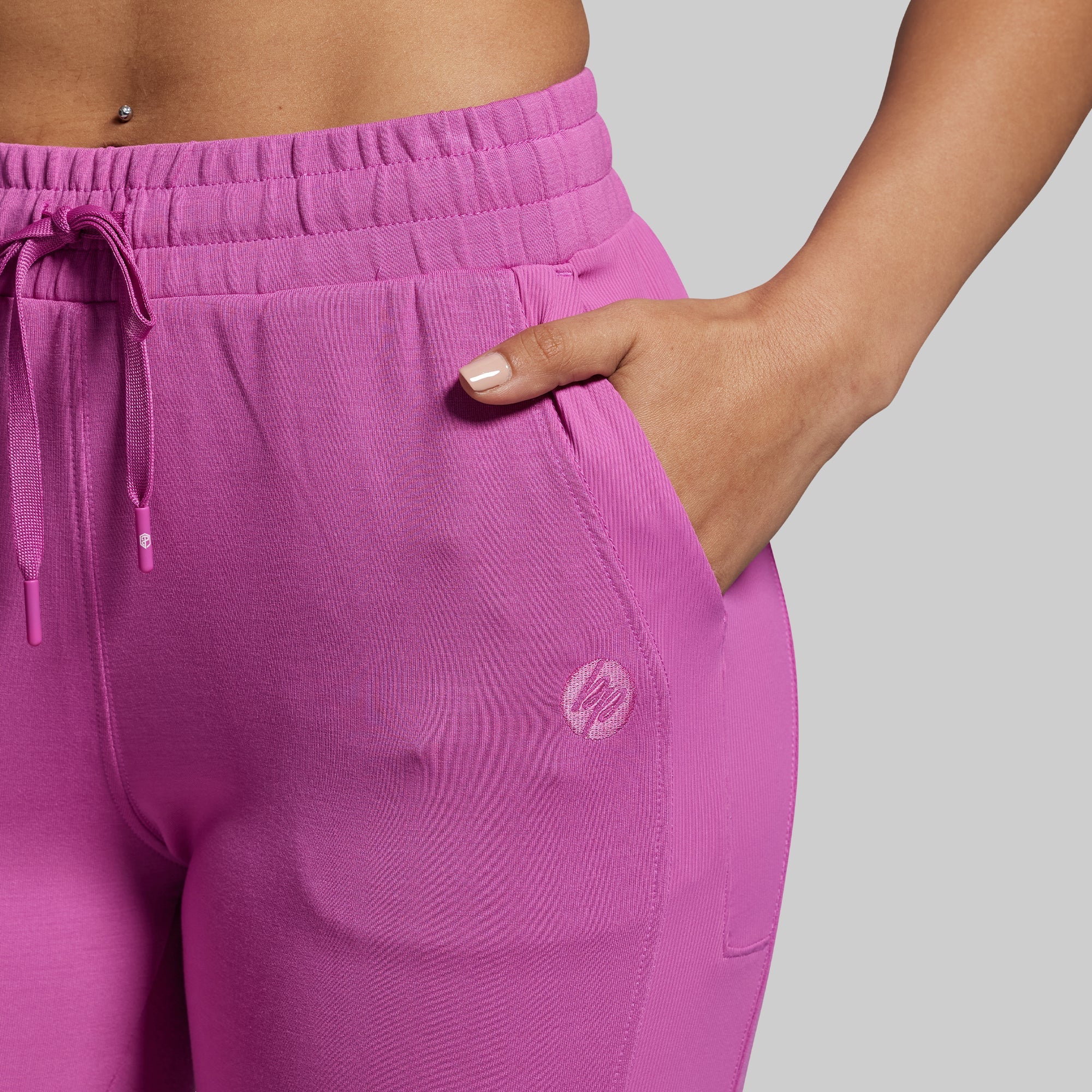 Lounge Lux Quarter Zip Pullover Set (Viola)