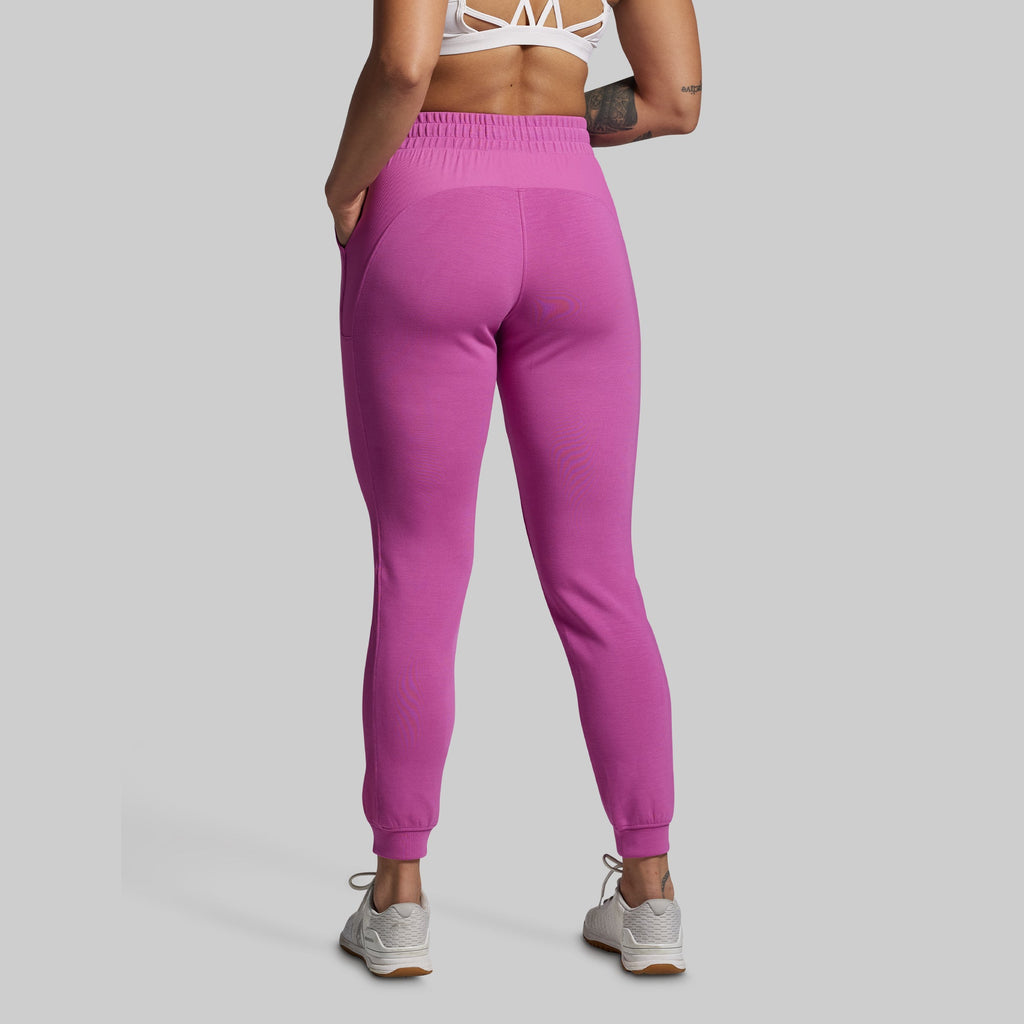 Lounge Lux Quarter Zip Pullover Set (Viola)
