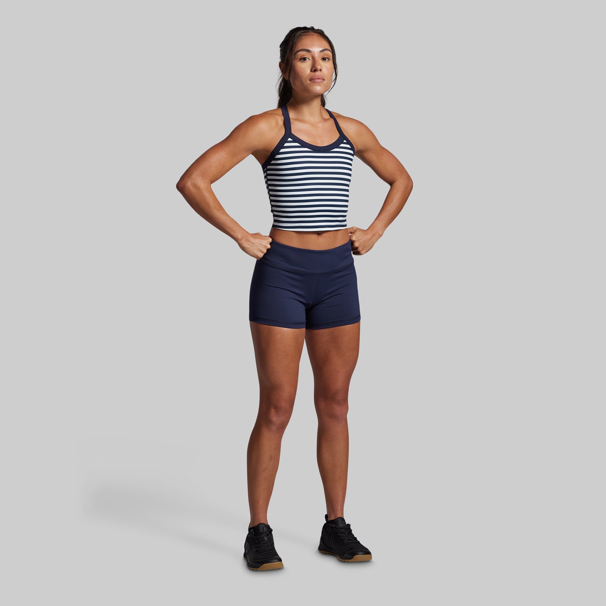 Double Take Booty Short Set (BP Navy)