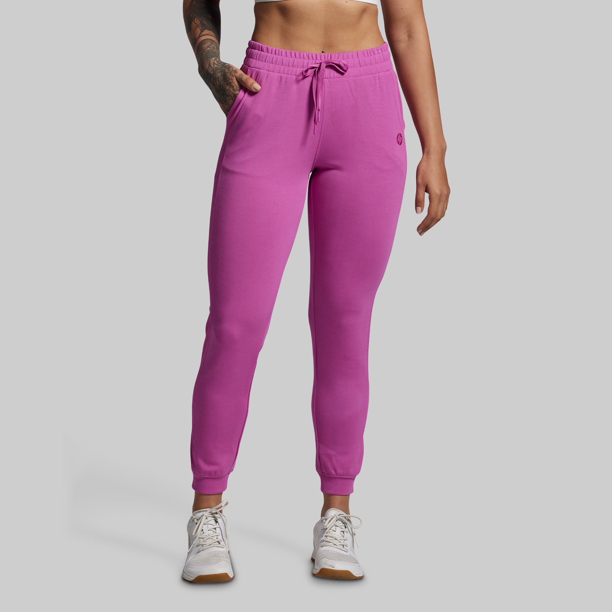 Lounge Lux Quarter Zip Pullover Set (Viola)