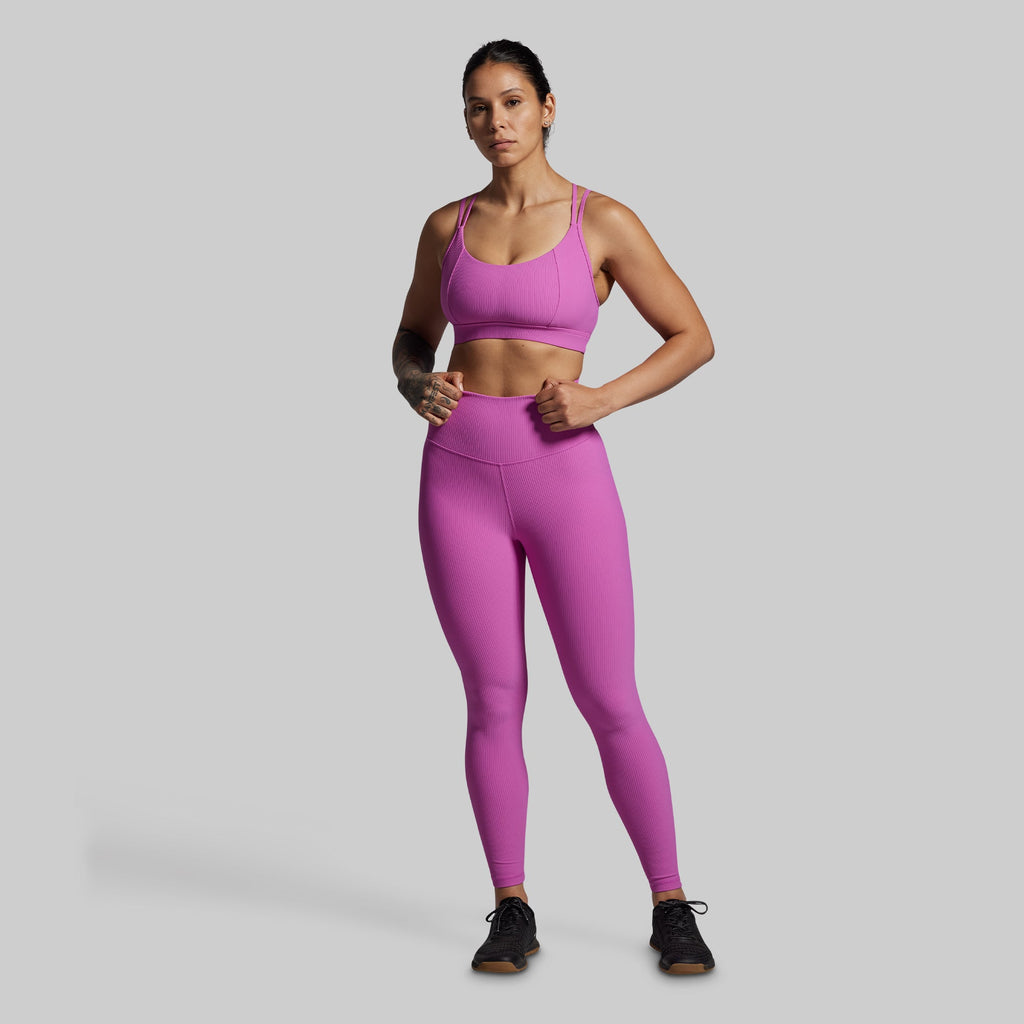 Lotus Sports Bra (Viola)