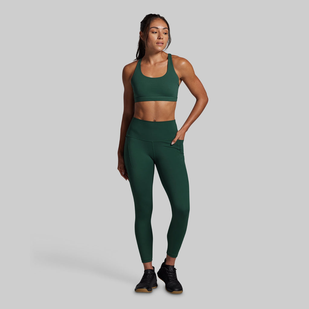 Your Go To 7/8 Legging w/ Pockets 2.0 Set (Grove)