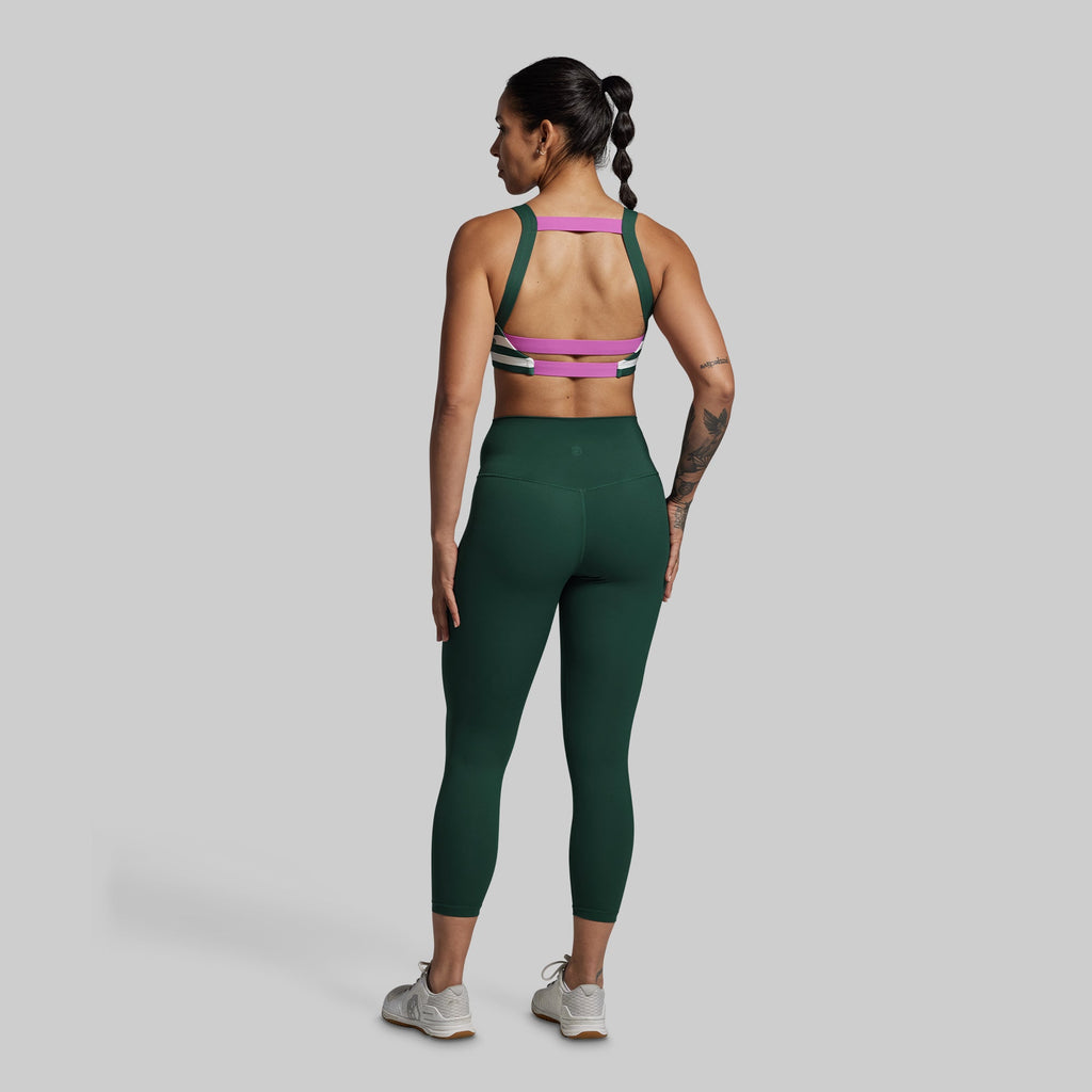 Moxie Sports Bra (Grove Stripe)