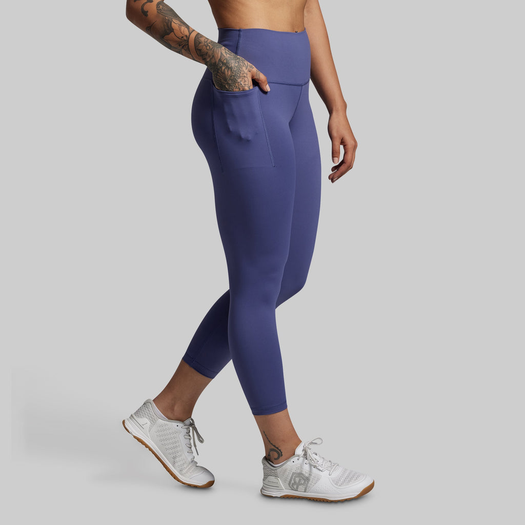 Your Go To 7/8 Legging w/ Pockets 2.0 Set (Deep Sky)