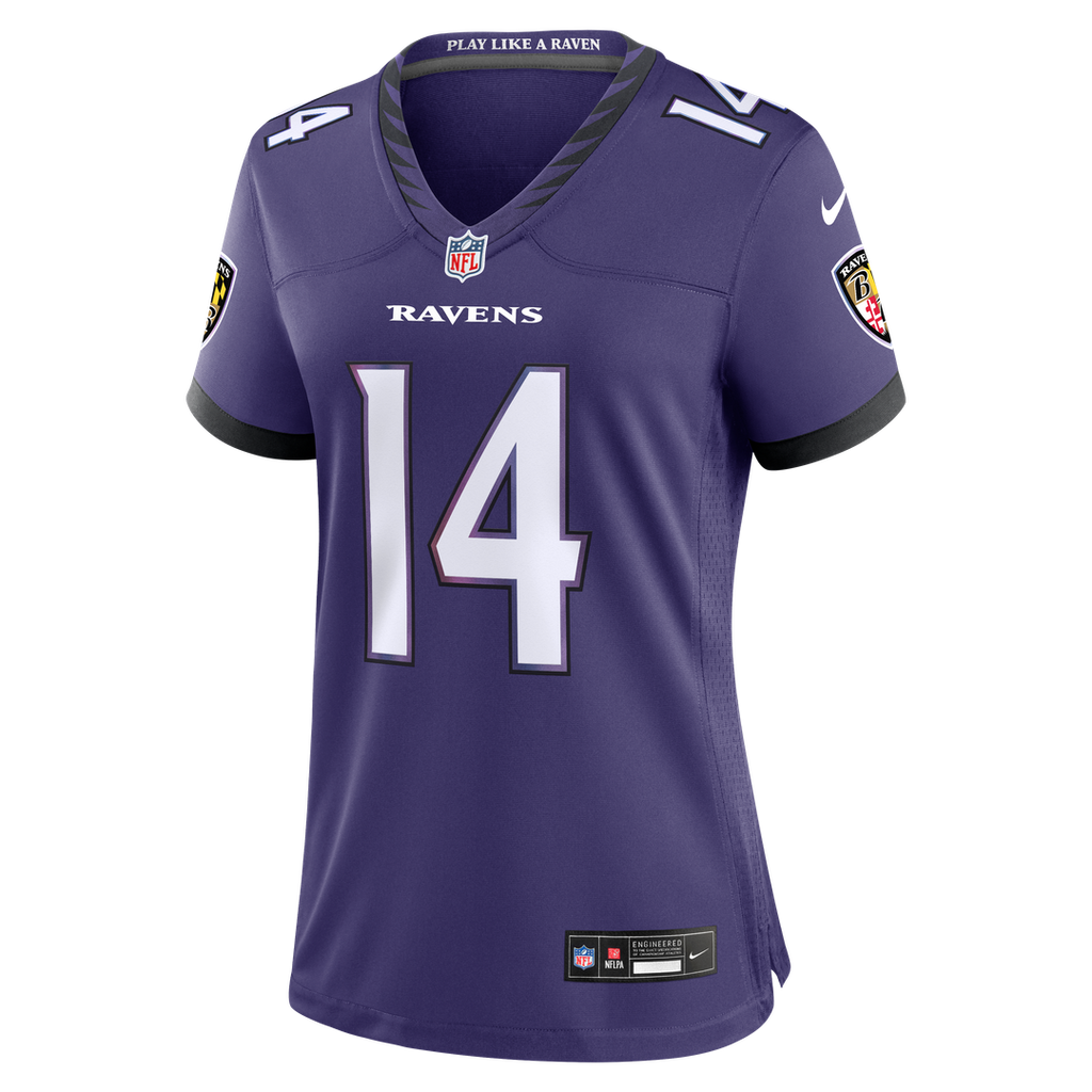 Kyle Hamilton Baltimore Ravens Nike Women's Alternate Game Jersey - Black