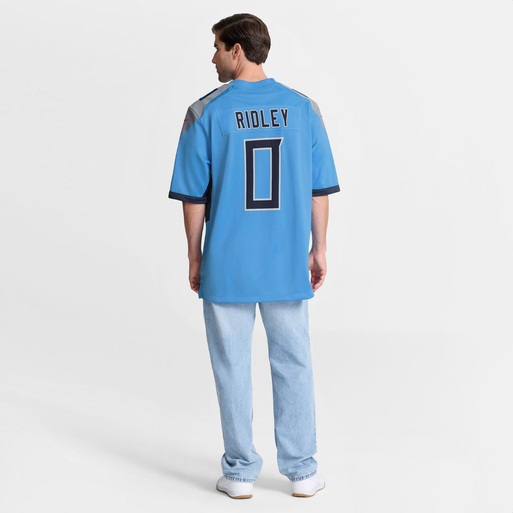 Calvin Ridley Tennessee Titans Nike Team Game Jersey -  Light Blue
