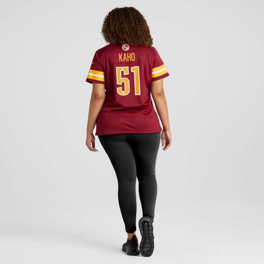 Ale Kaho Washington Commanders Nike Women's Team Game Jersey -  Burgundy