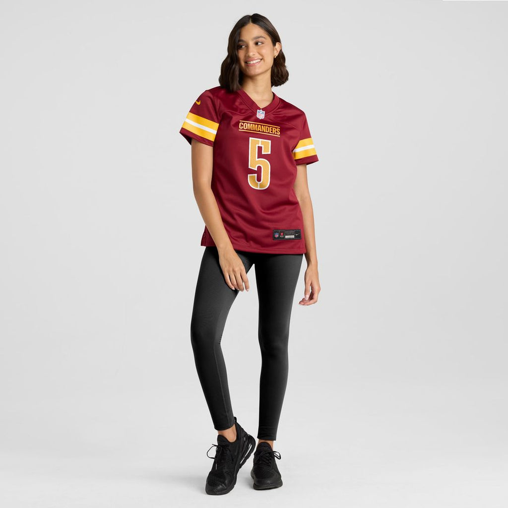 Jayden Daniels Washington Commanders Nike Women's Game Jersey -  White