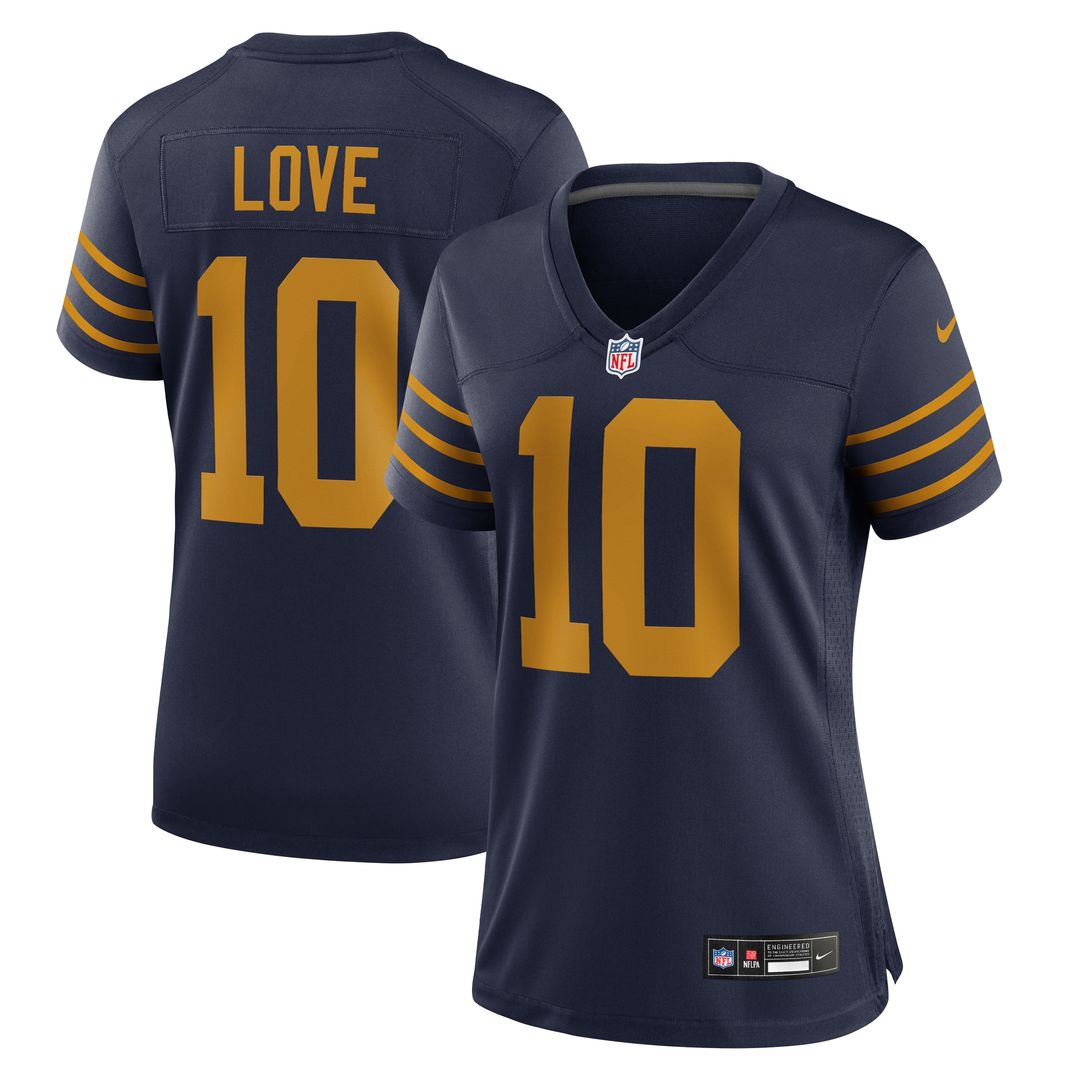 Jordan Love Green Bay Packers Nike Women's Game Jersey - Green