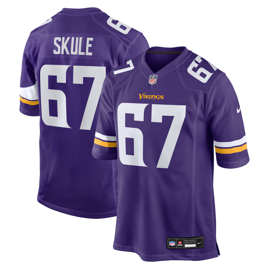 Justin Skule Minnesota Vikings Nike Team Game Jersey -  Purple
