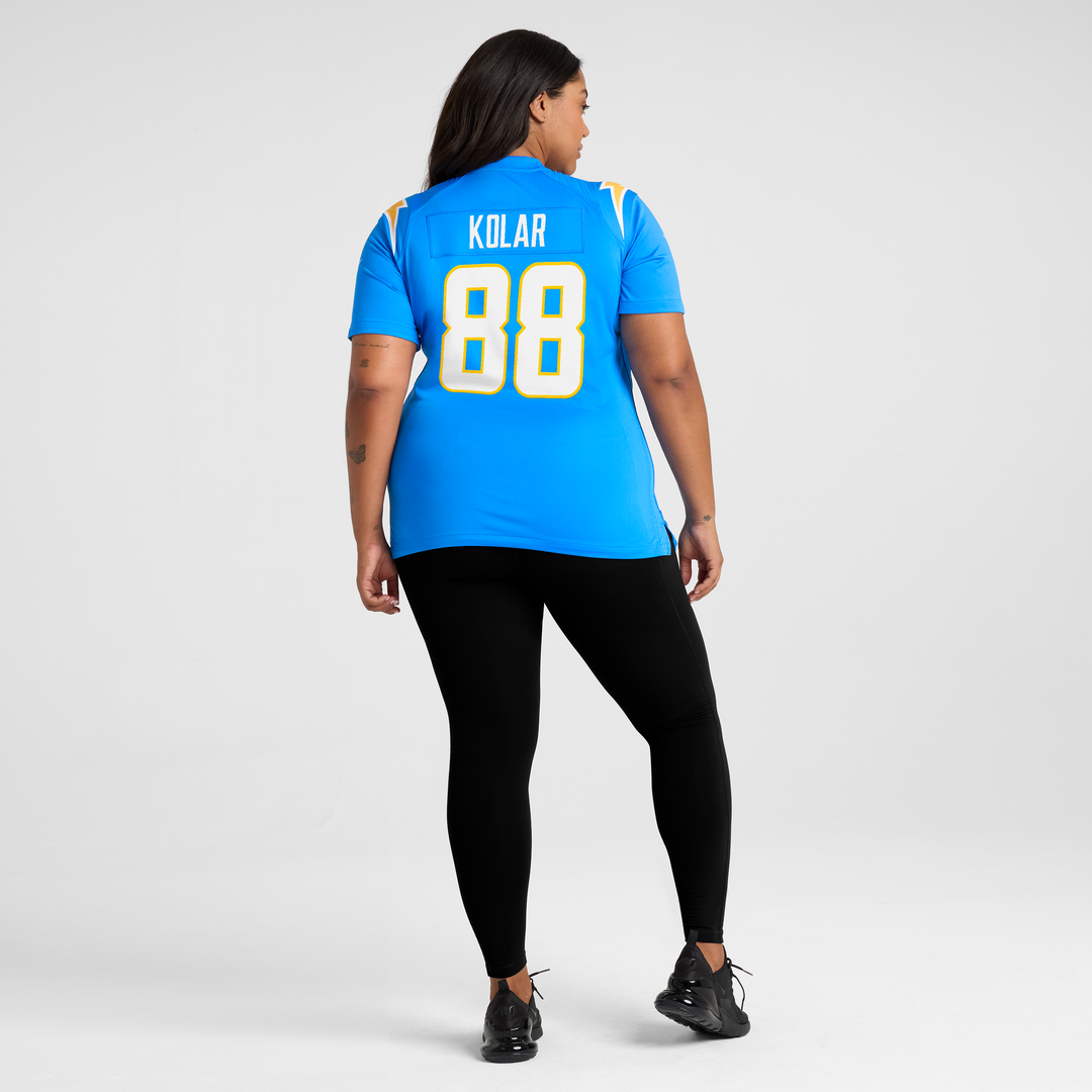 Charlie Kolar Los Angeles Chargers Nike Women's Team Game Jersey -  Powder Blue