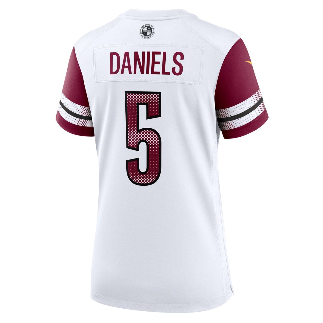 Jayden Daniels Washington Commanders Nike Women's Alternate Game Player Jersey - Black