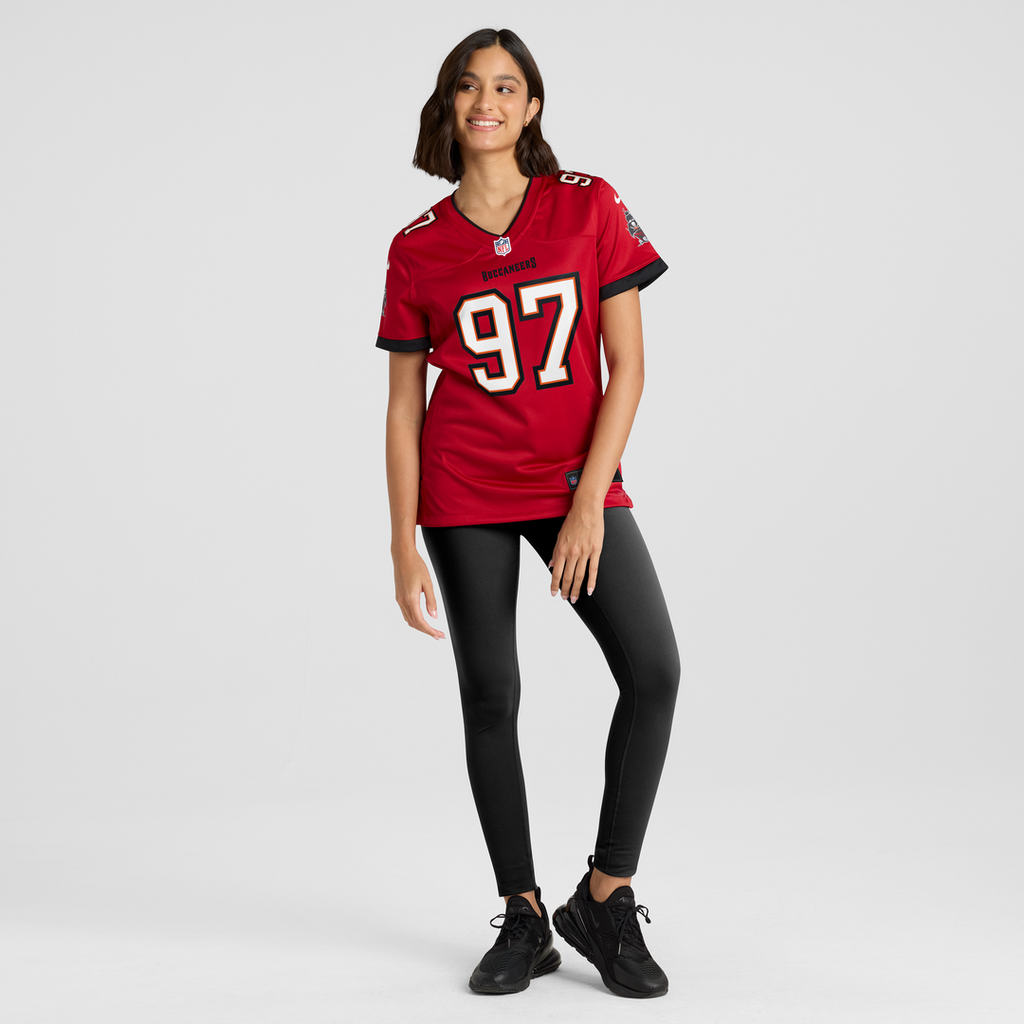 Al-Quadin Muhammad Tampa Bay Buccaneers Nike Women's Team Game Jersey - Red