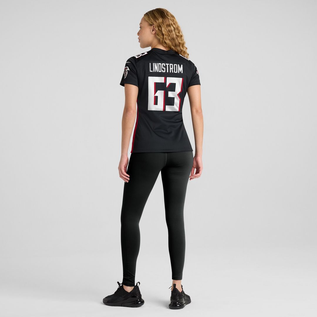 Chris Lindstrom Atlanta Falcons Nike Women's Game Jersey - Black
