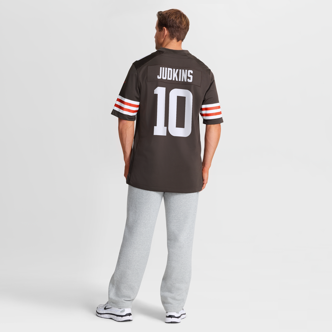 Quinshon Judkins Cleveland Browns Nike 2025 NFL Draft Game Jersey - Brown