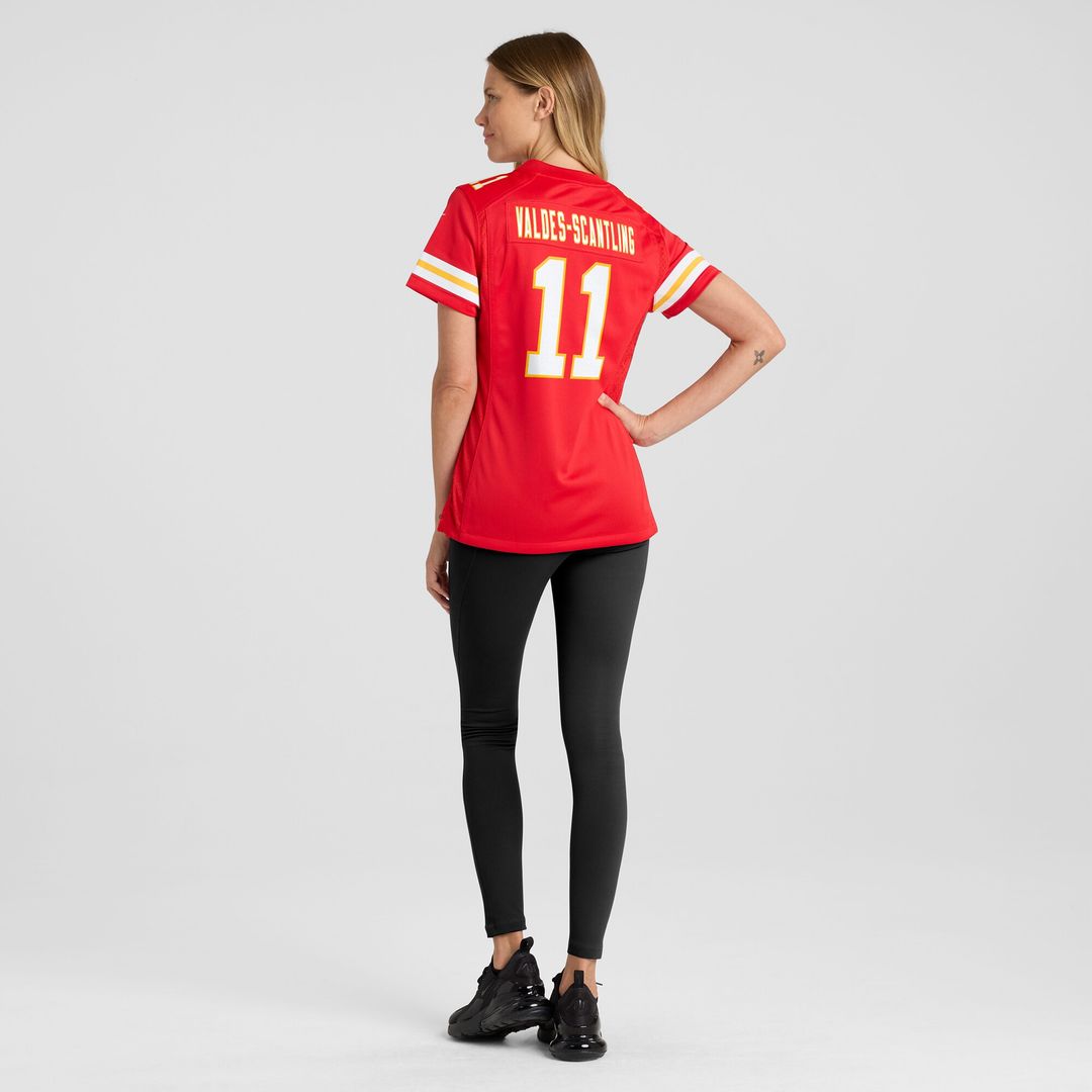 Marquez Valdes-Scantling Kansas City Chiefs Nike Women's Game Jersey - Red