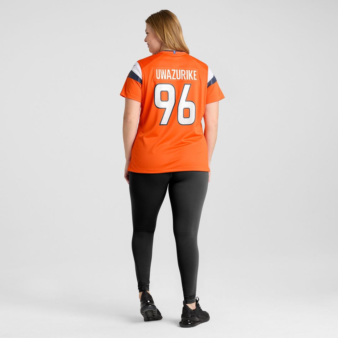 Eyioma Uwazurike Denver Broncos Nike Women's Team Game Jersey -  Orange