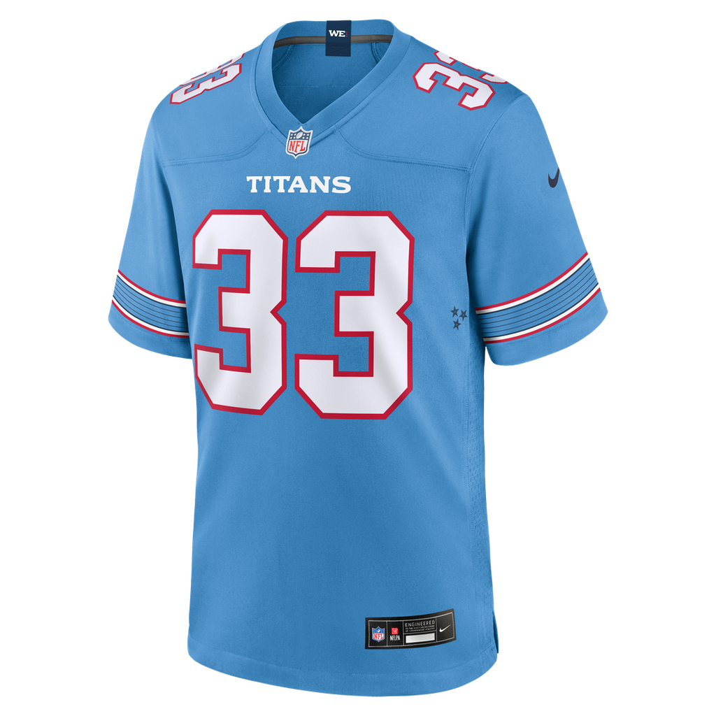 Cedric Gray Tennessee Titans Nike Game Jersey - Light Blue