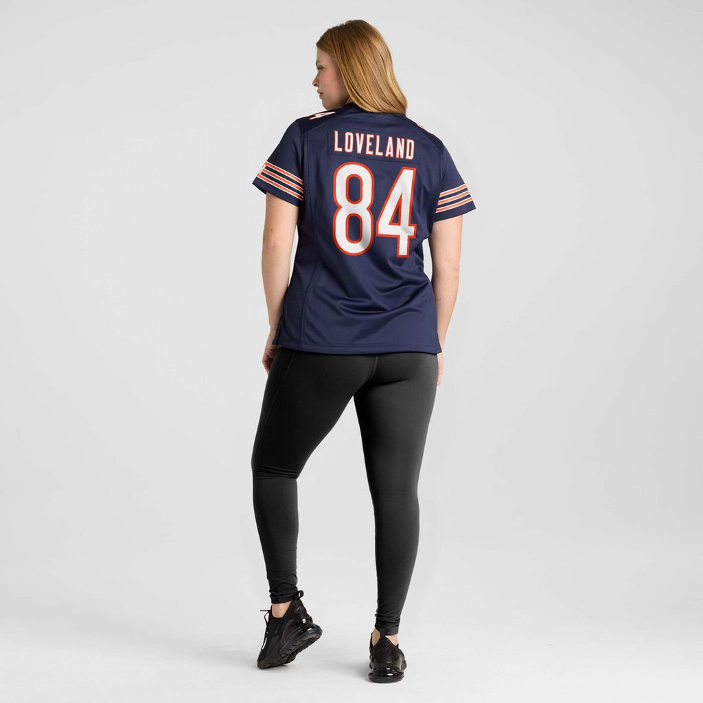 Colston Loveland Chicago Bears Nike Women's Alternate Game Jersey - White