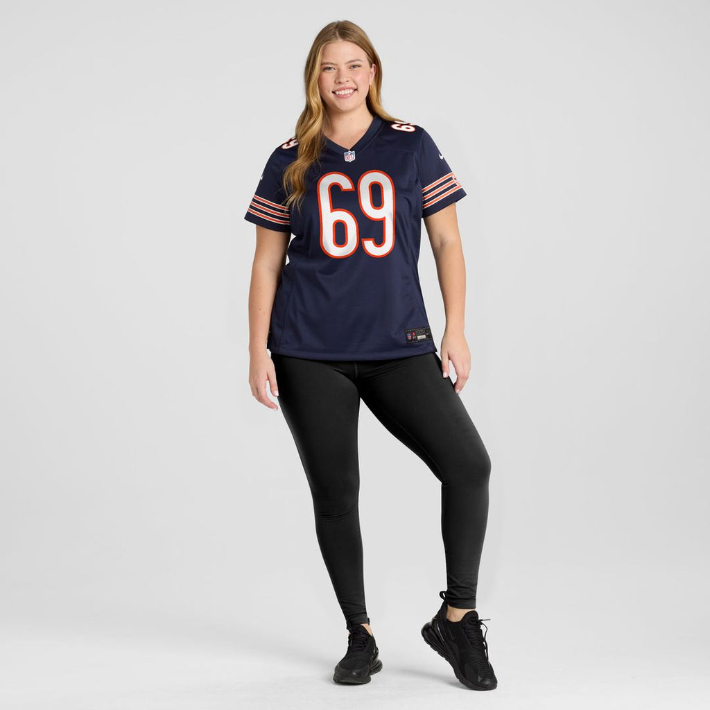 Jeremiah Martin Chicago Bears Nike Women's Team Game Jersey -  Navy