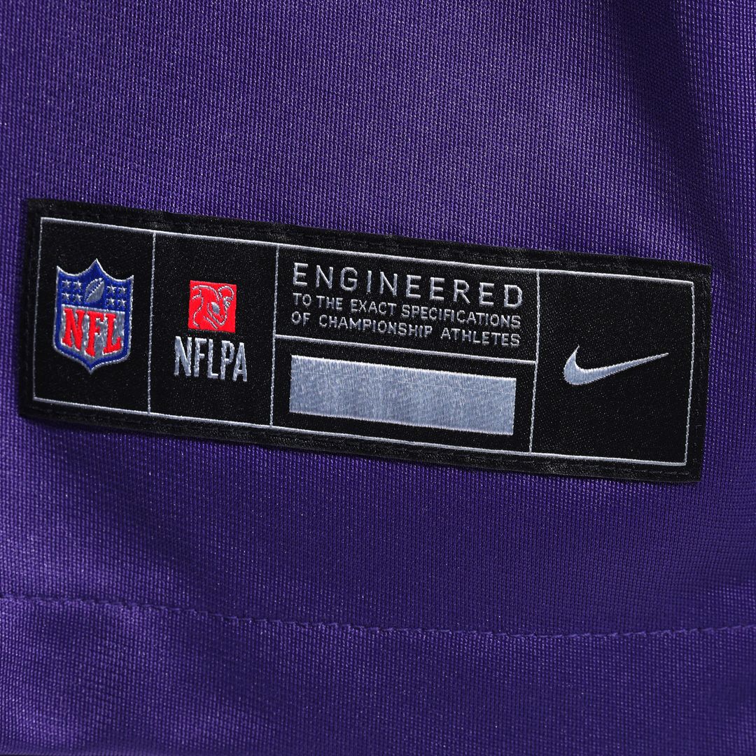 Walter Rouse Minnesota Vikings Nike Team Game Jersey -  Purple