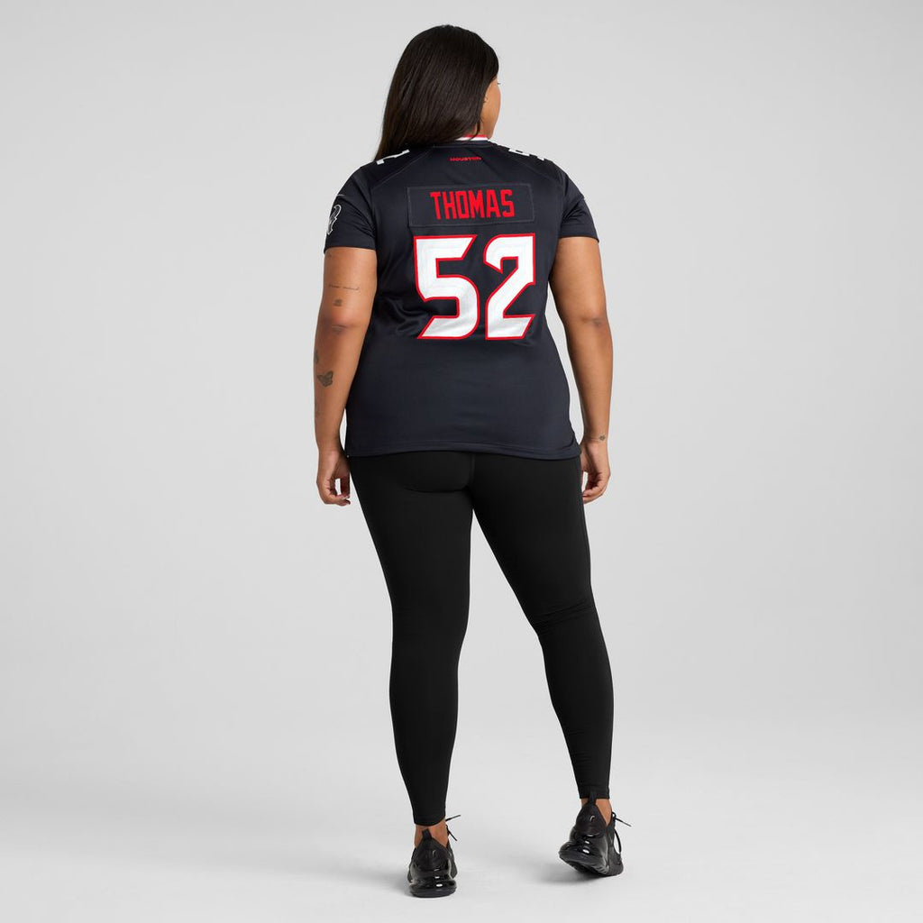Xavier Thomas Houston Texans Nike Women's Team Game Jersey -  Navy
