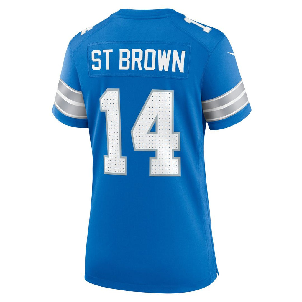 Amon-Ra St. Brown Detroit Lions Nike Women's 2nd Alternate Game Jersey - Black