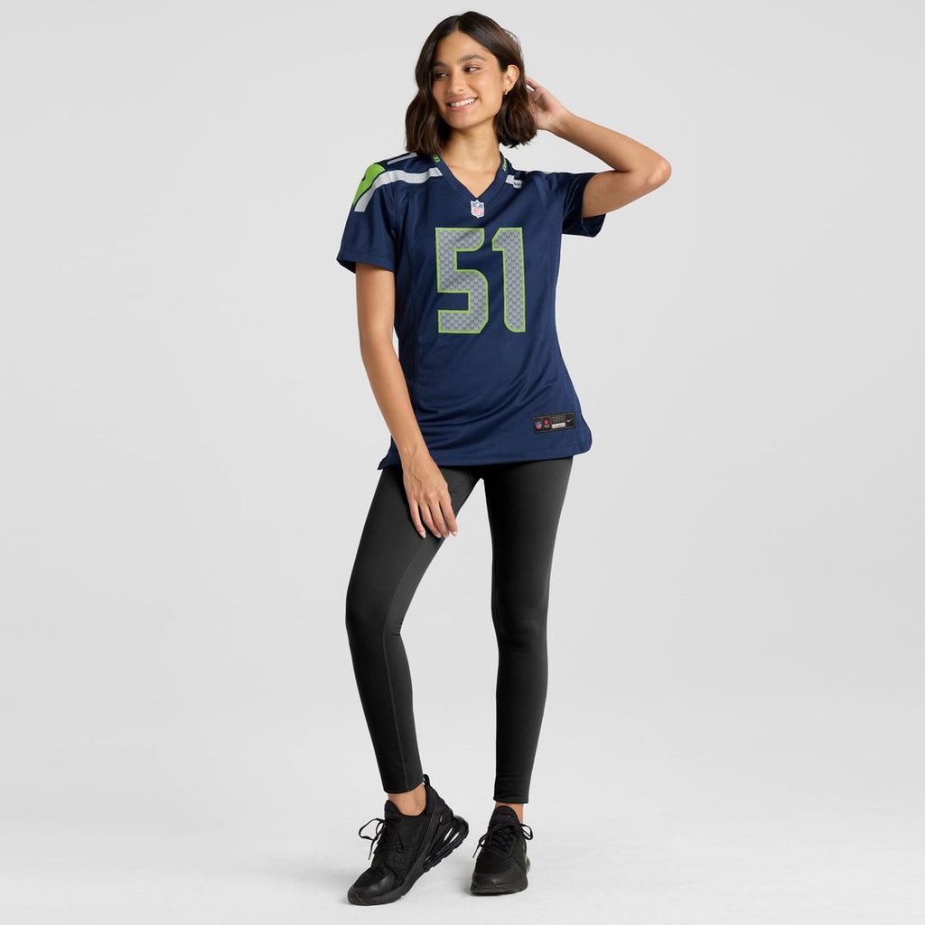 Jared Ivey Seattle Seahawks Nike Women's Team Game Jersey -  College Navy
