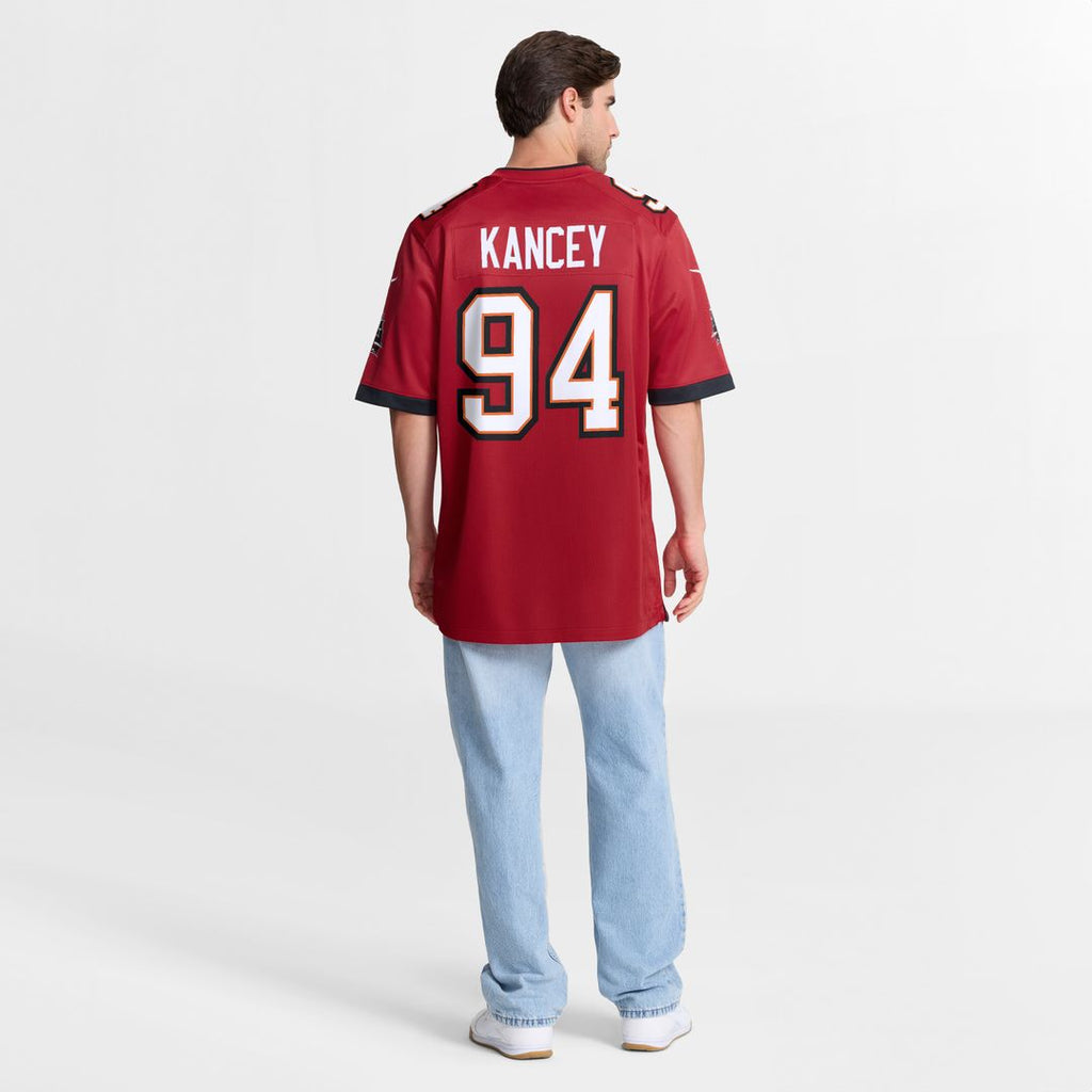 Calijah Kancey Tampa Bay Buccaneers Nike  Game Jersey - Red