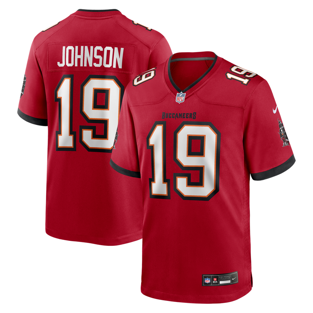 Keyshawn Johnson Tampa Bay Buccaneers Nike Game Retired Player Jersey - Red