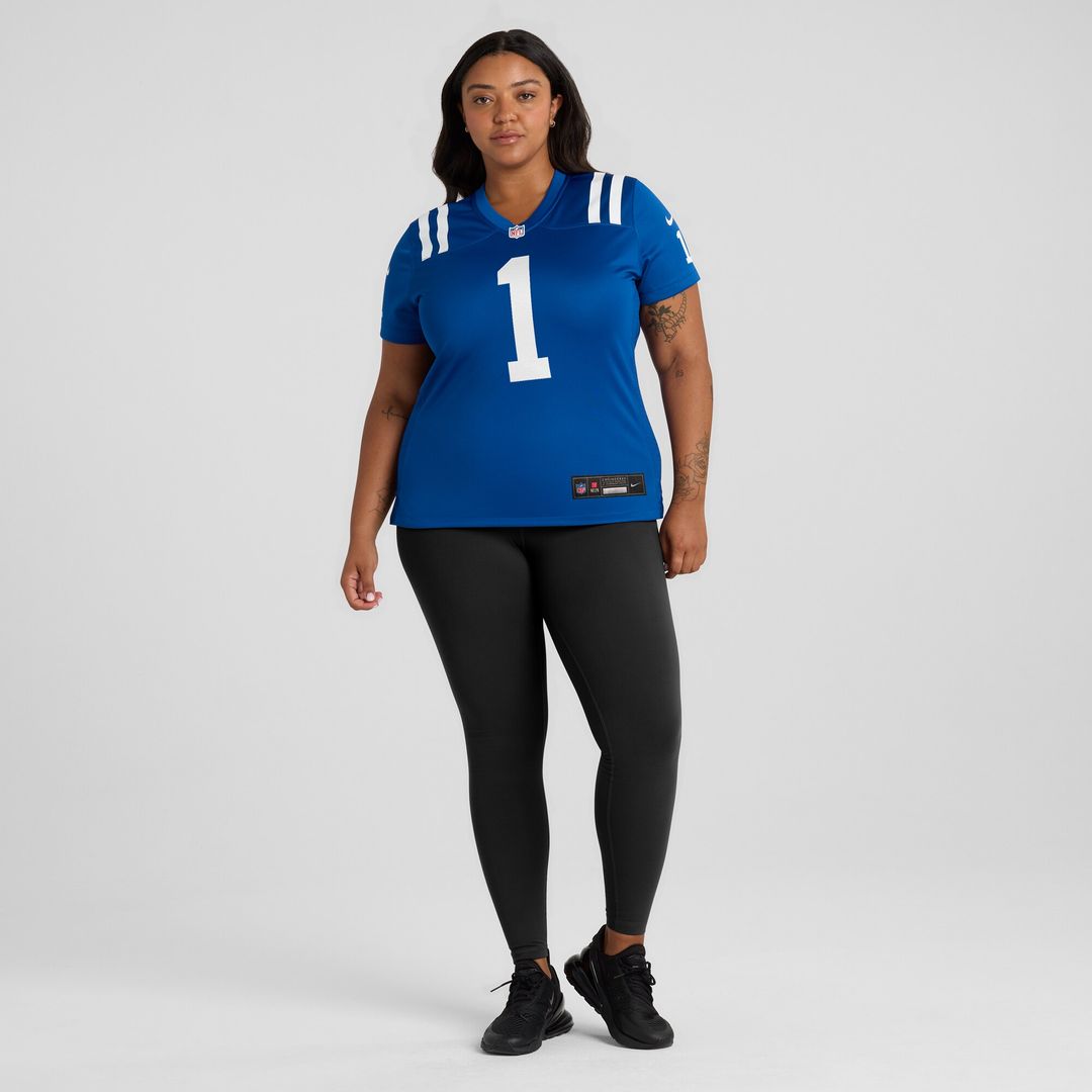 Number 1 Bride Indianapolis Colts Nike Women's Game Jersey - Royal
