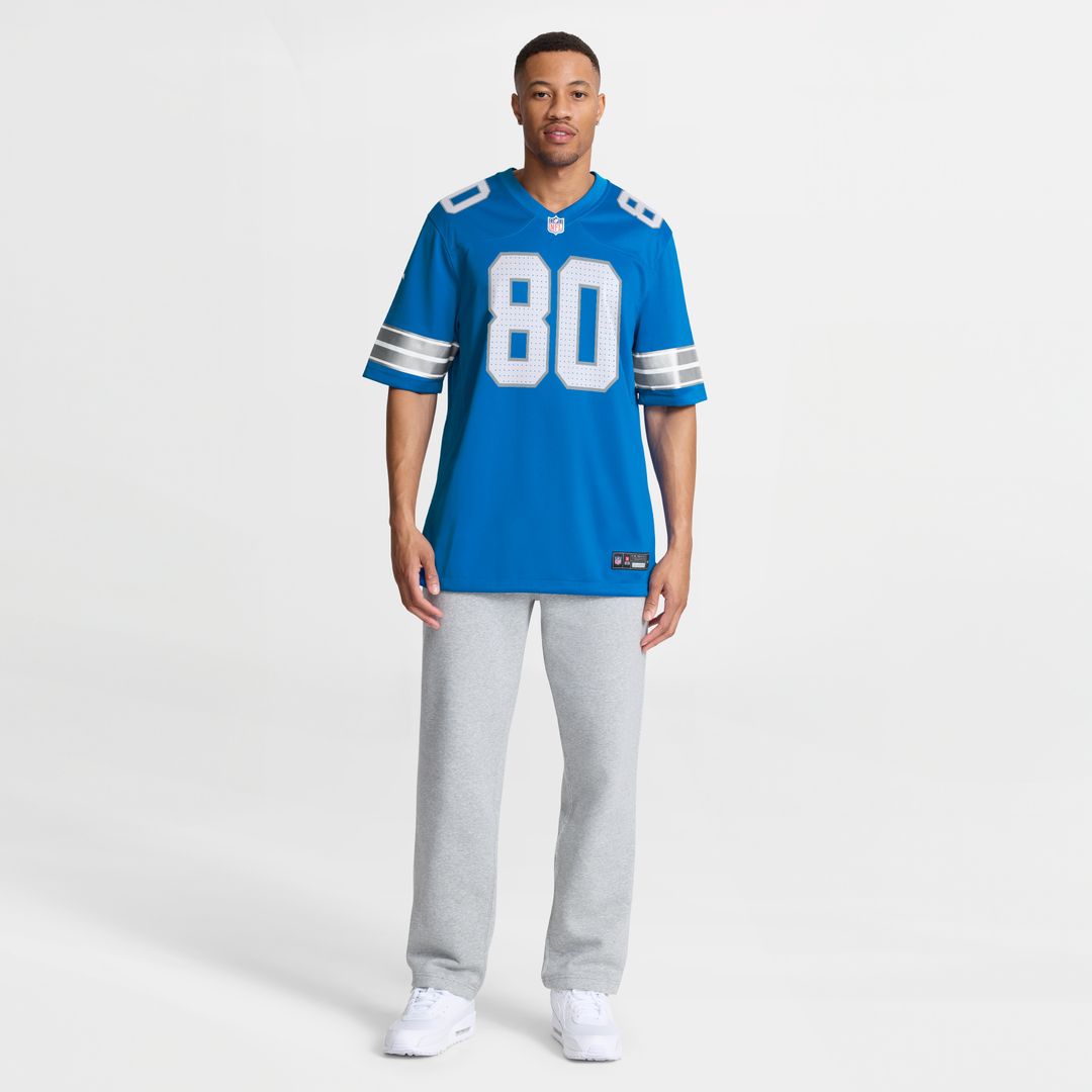Malik Cunningham Detroit Lions Nike Team Game Jersey -  Blue