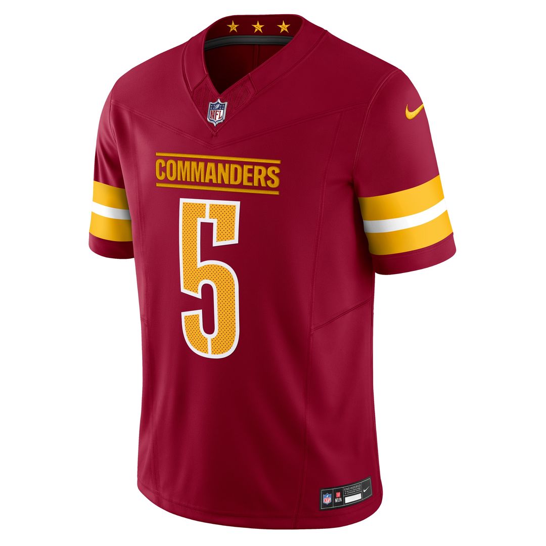 Jayden Daniels Washington Commanders Nike Vapor F.U.S.E. Limited Jersey - Burgundy