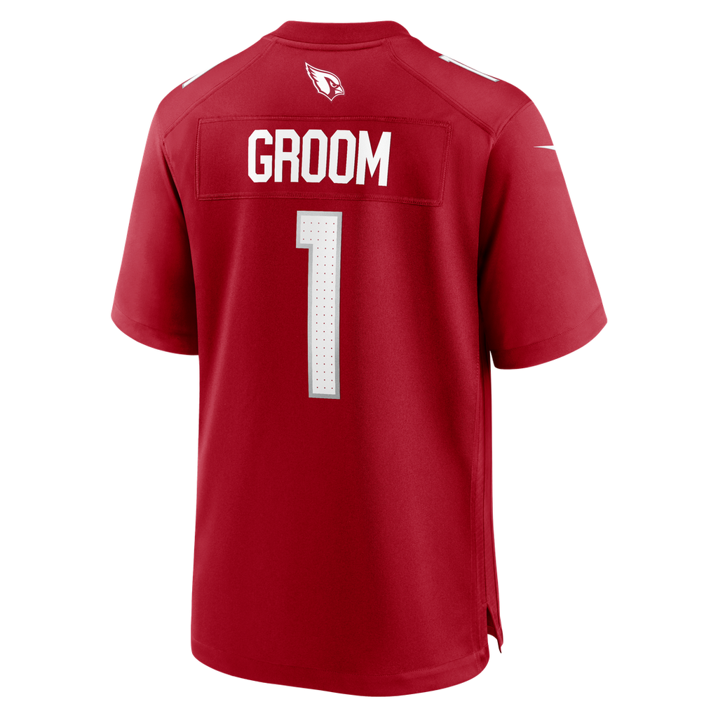 Number 1 Groom Arizona Cardinals Nike Game Jersey - Cardinal