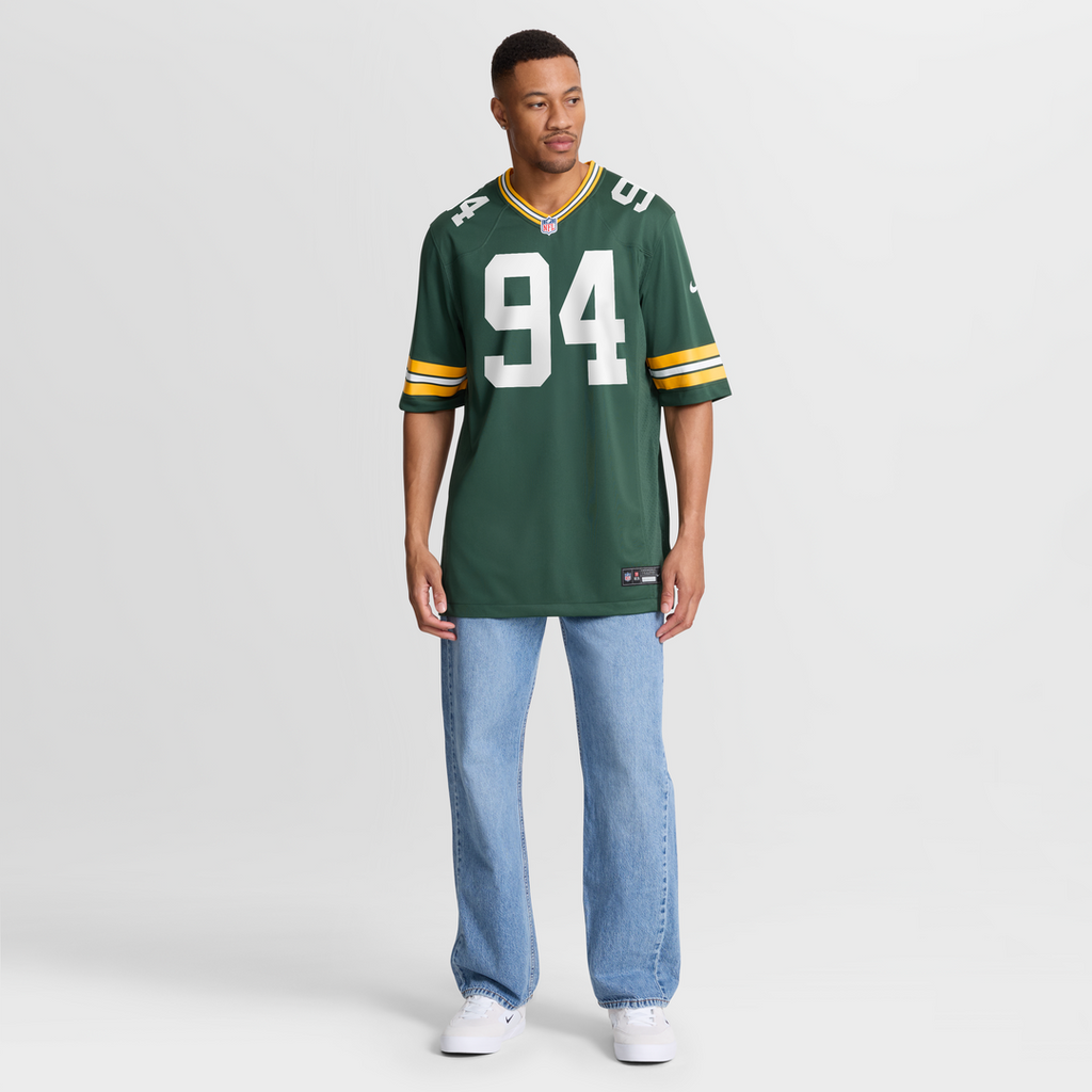 Karl Brooks Green Bay Packers Nike  Game Jersey -  Green
