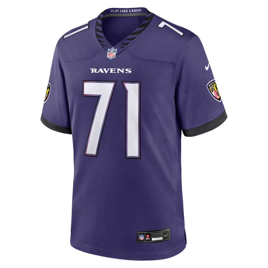 Olaivavega Ioane Baltimore Ravens Nike 2026 NFL Draft First Round Pick No. 14 Team Game Jersey - Purple