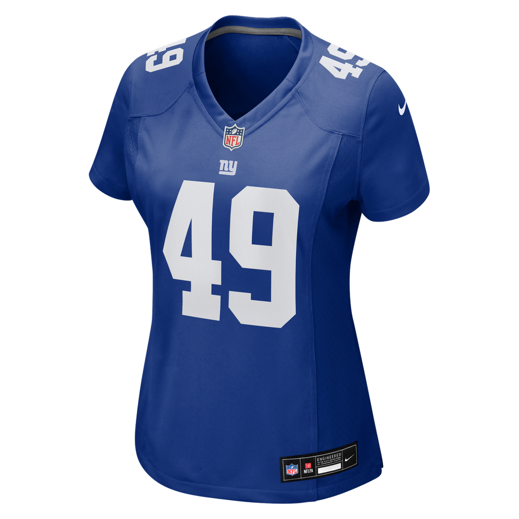Tremaine Edmunds New York Giants Nike Women's Team Game Jersey -  Royal