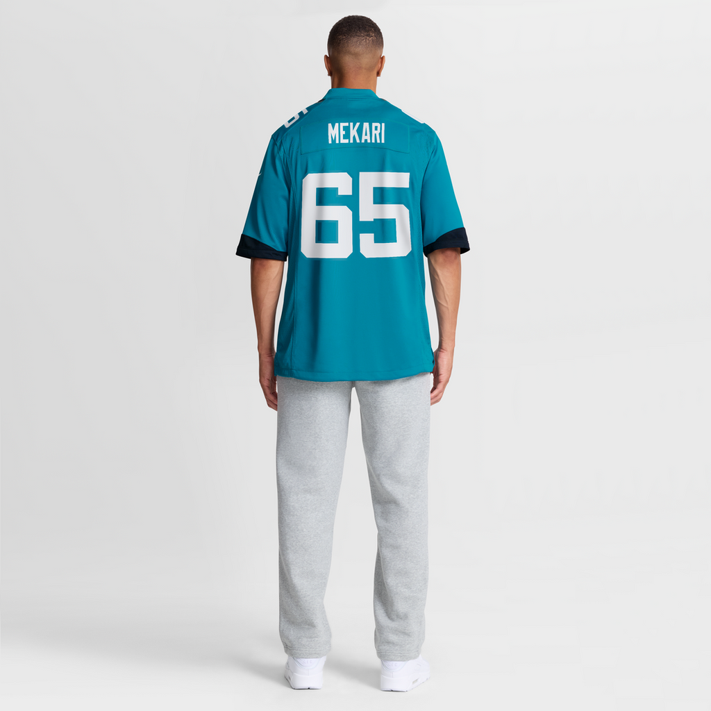 Patrick Mekari Jacksonville Jaguars Nike Team Game Jersey -  Teal