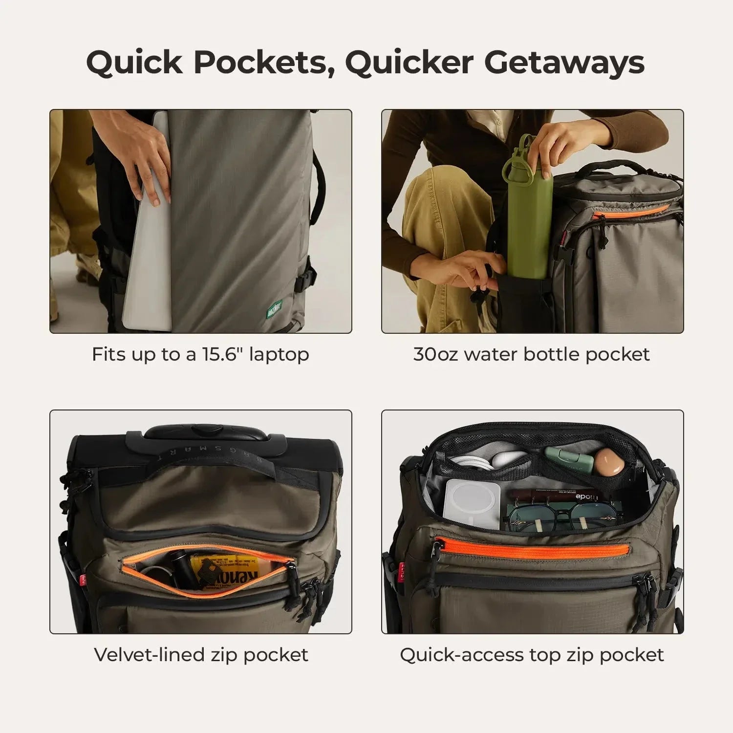 Blast 43L Roller Backpack